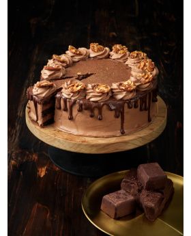 Swiss Chocolate Cake-1 Cake, 12 Slices (Order Lead Time 3-4 Days)